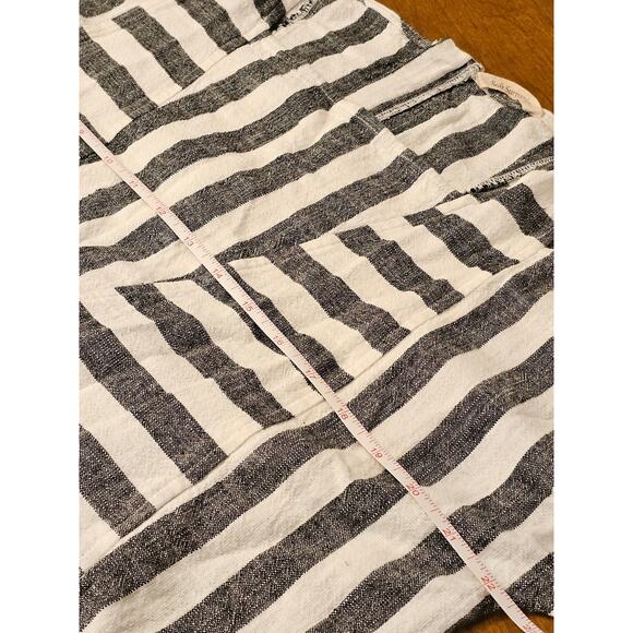 Soft Surroundings Sunset Tunic Womens Linen Blend Large Cold Shoulder Top (605) - Picture 6 of 8